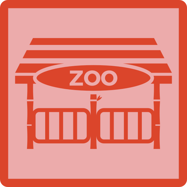 Printable Zoo Animals Activities Square