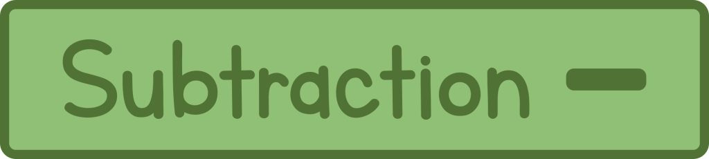 printable subtraction activities, early math worksheets and games for preschool and kindergarten to practice taking away, number bonds, and simple equations