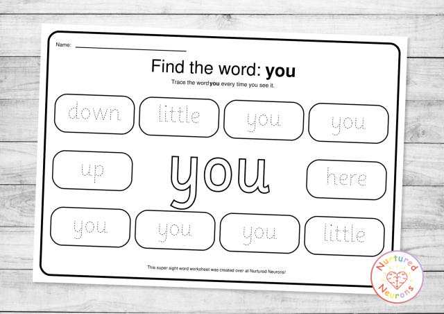 practice tracing Dolch and Fry list words - high frequency and sight words with this DIY easy to use worksheet creator