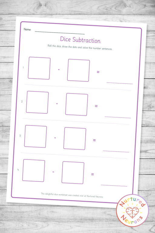 custom dice addition worksheet maker - create your own math dice worksheets - printable pdf