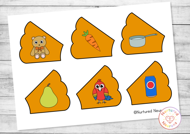 Thanksgiving rhyming words matching game for kindergarten - turkey feathers for rhyme recognition and phonological awareness practice